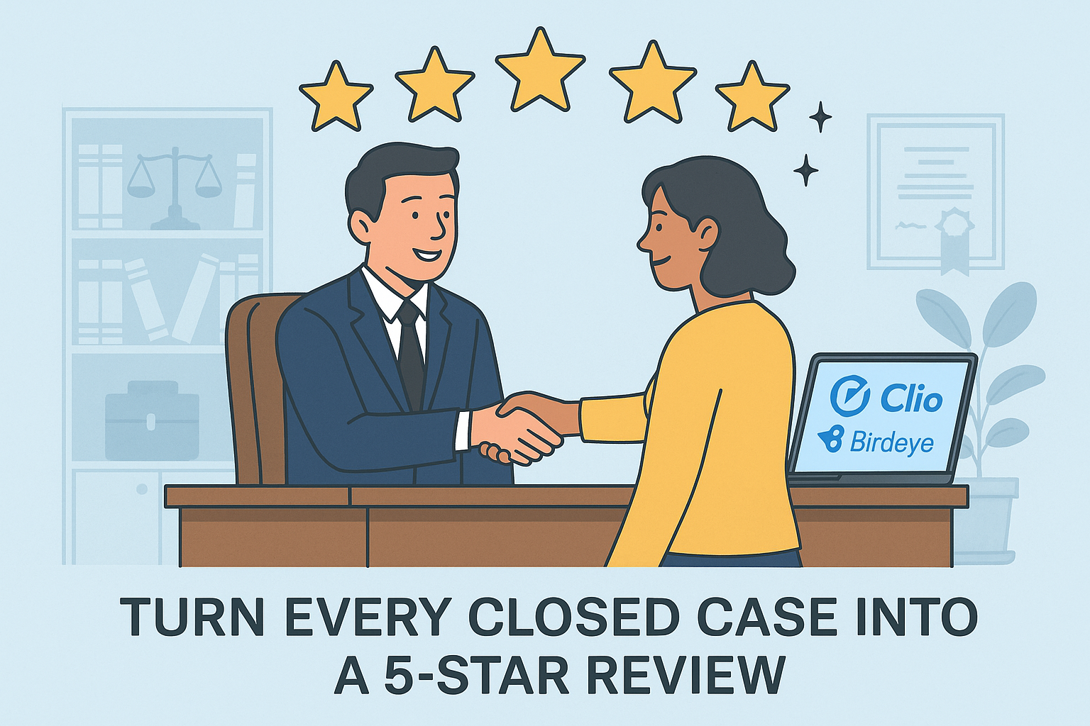 Automate Client Reviews for Law Firms: Integrate Clio with Birdeye