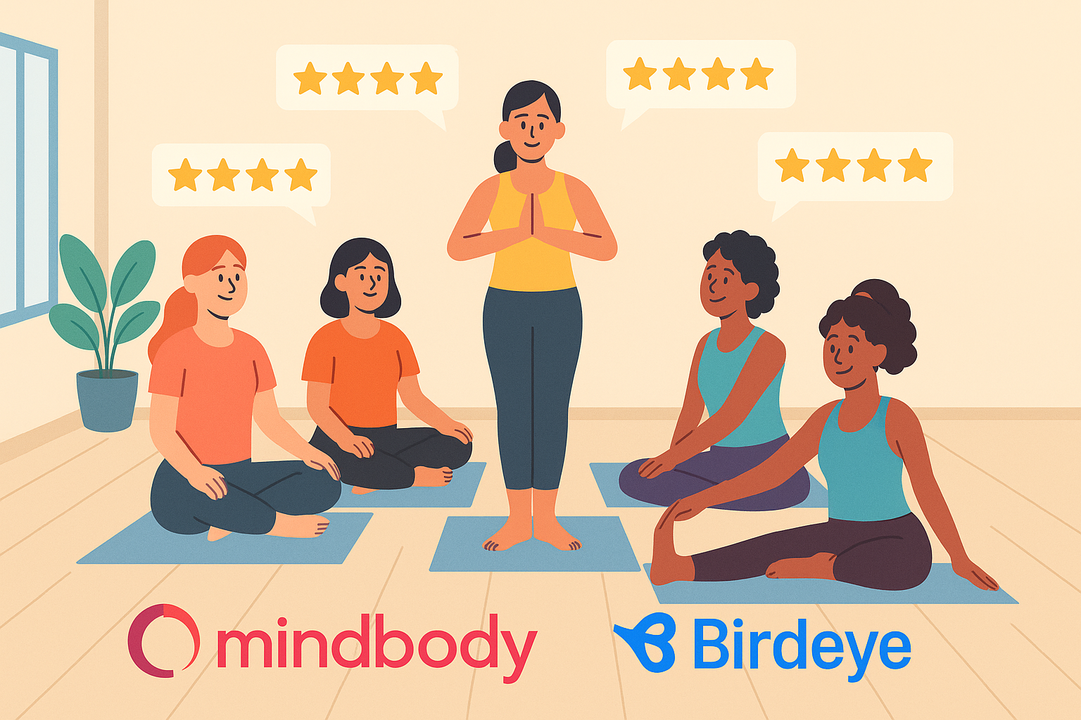 Automate 5-Star Reviews with Mindbody + Birdeye