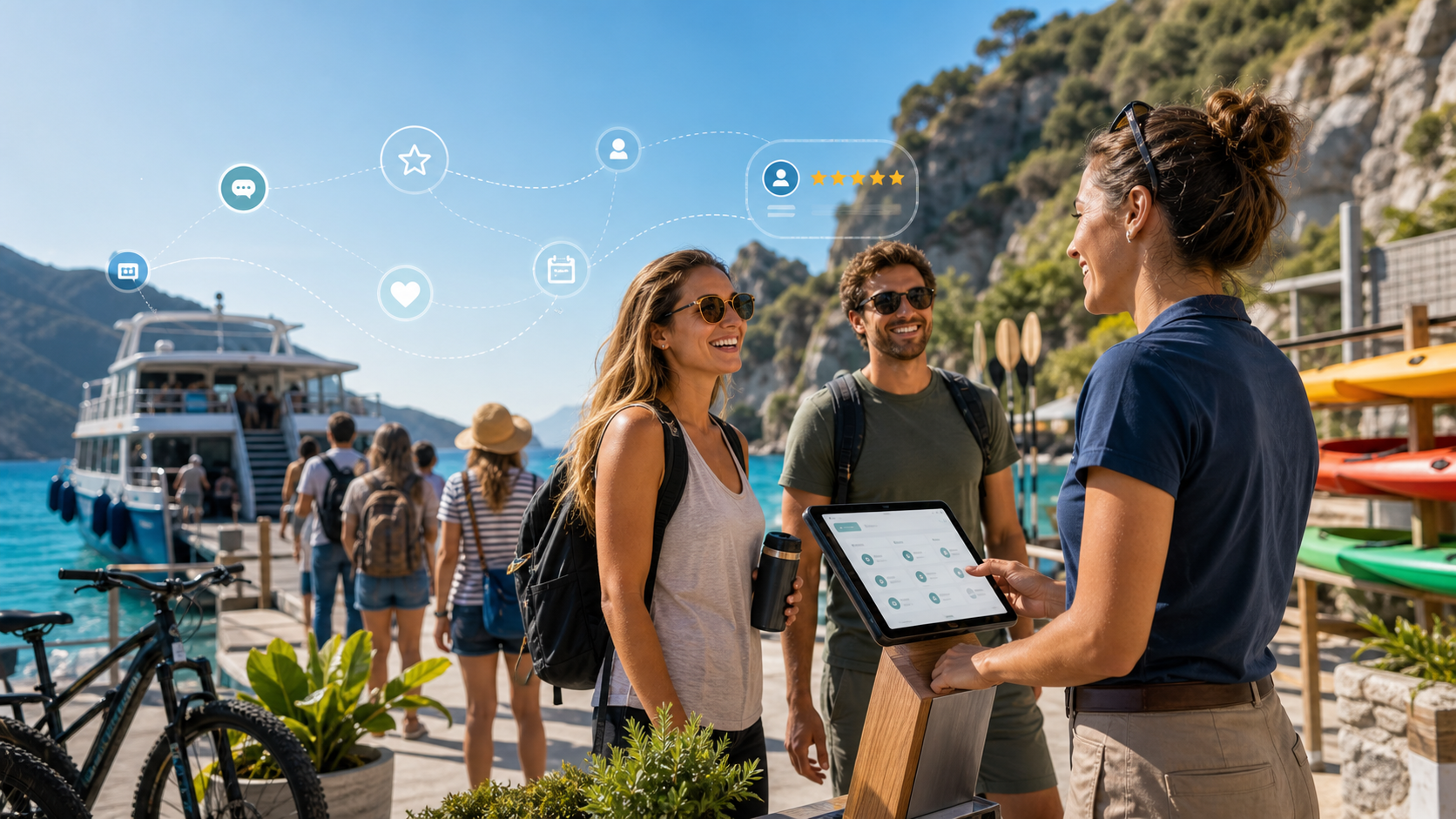 FareHarbor Birdeye tour operator workflow